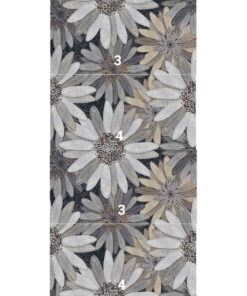 Gạch tranh trang trí 60x120 mã AD4 - hiệu ứng mosaic