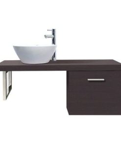 TỦ CHẬU CABINET PHÒNG TẮM INAX CB1206-5QF-B