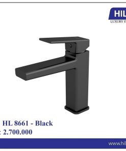 VÒI CHẬU LAVABO HILUX 8661-BLACK