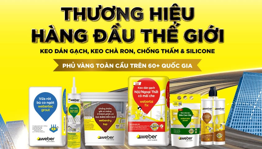 Keo dán gạch weber