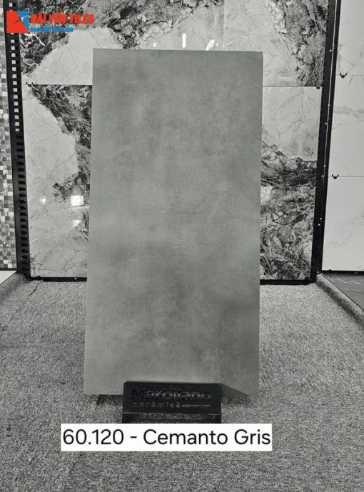 Gạch Ấn độ 60x120 mã Cemanto Gris
