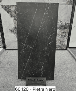 Gạch Ấn độ 60x120 mã Pietra Nero