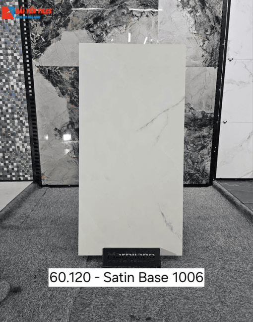 Gạch Ấn độ 60x120 mã Satin Base 1006