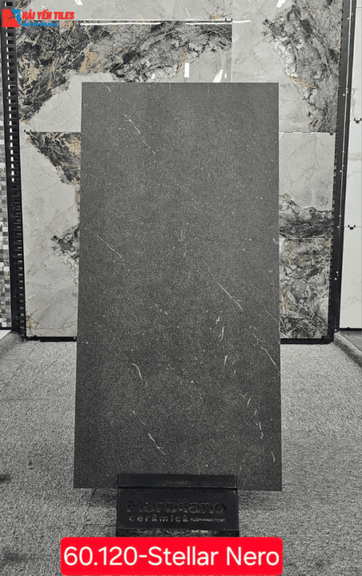 Gạch Ấn độ 60x120 mã Stellar Nero