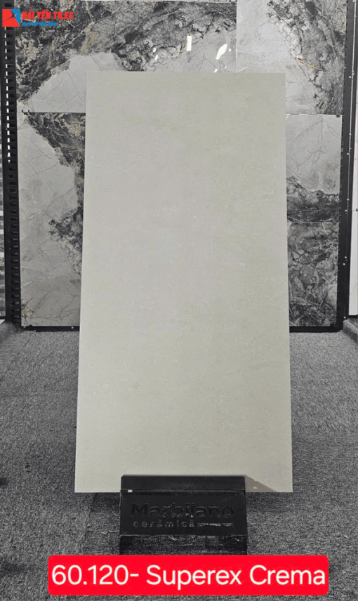 Gạch Ấn độ 60x120 mã Superex Crema