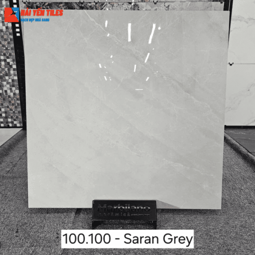 Gạch Ấn Độ 100x100 Mã Saran Grey