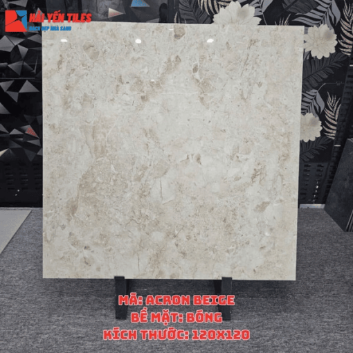 Gạch Ấn Độ 120x120 Mã Acron Beige
