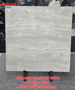 Gạch Ấn Độ 120x120 Mã Lona Classico Onyx