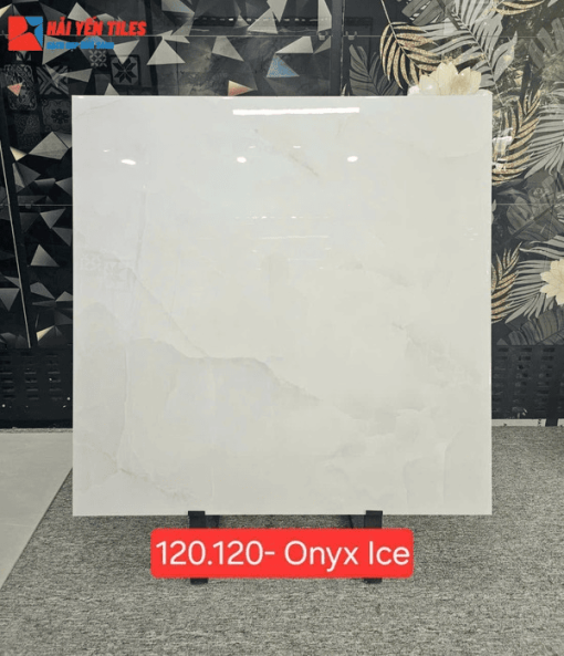 Gạch Ấn Độ 120x120 Mã Onyx Ice