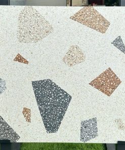 Gạch ấn độ 6060 Terrazzo Bronze