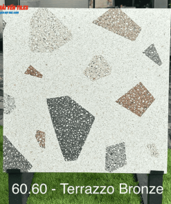Gạch Tezzarro Ấn Độ 60x60 Mã Terrazzo Bronze