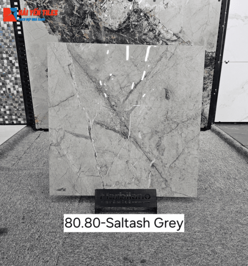 Gạch Ấn Độ 80x80 mã Saltash Grey
