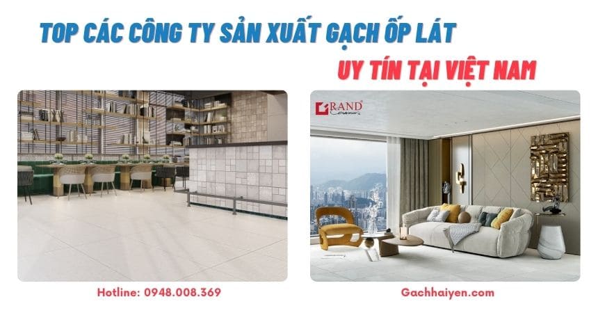 công ty sản xuất gạch ốp lát