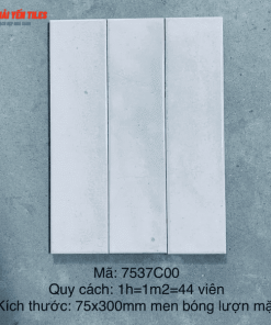 Gạch thẻ men gốm 75x300mm