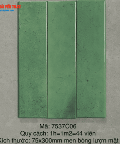 Gạch thẻ men gốm 75x300mm