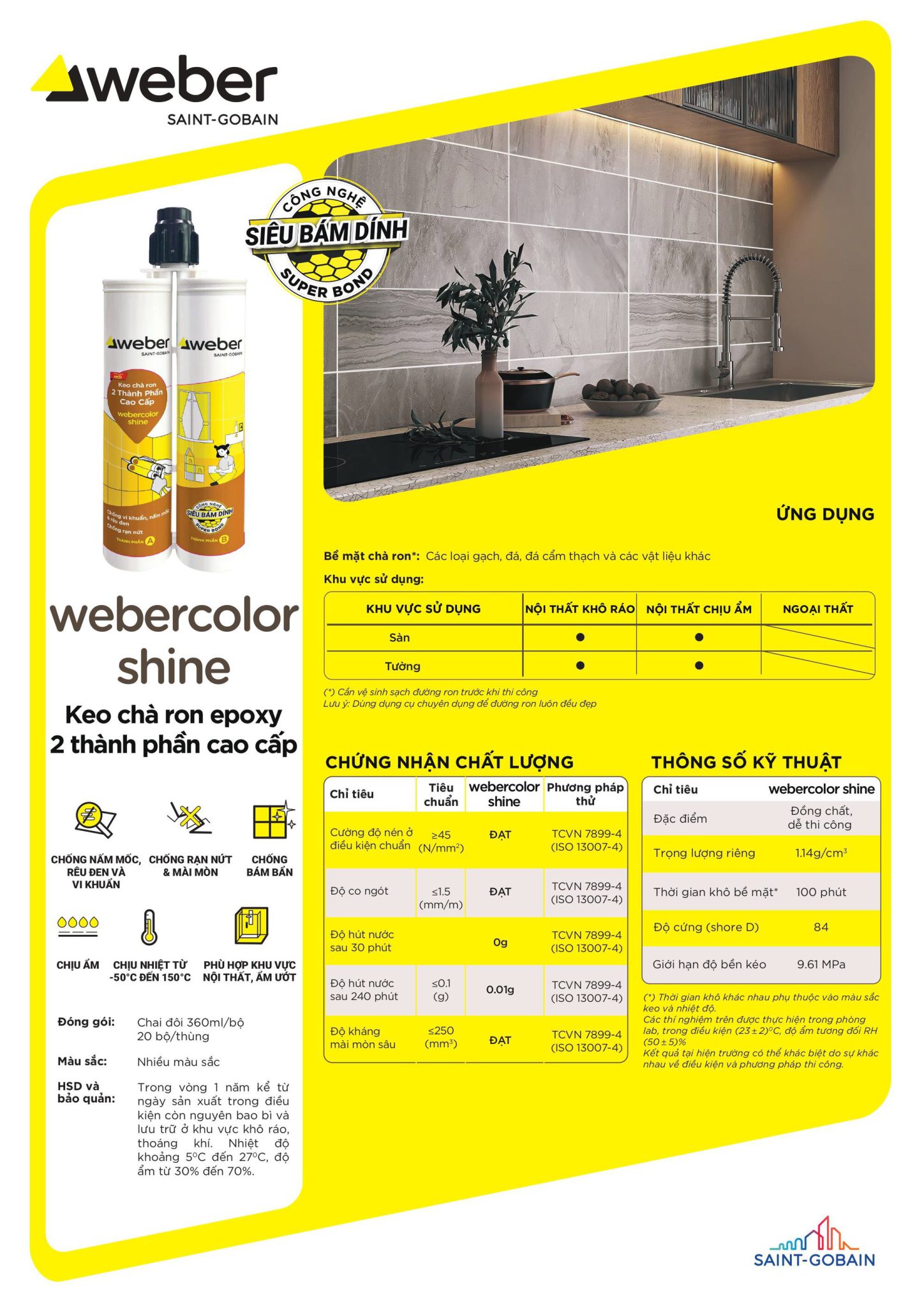 keo miết mạch weber