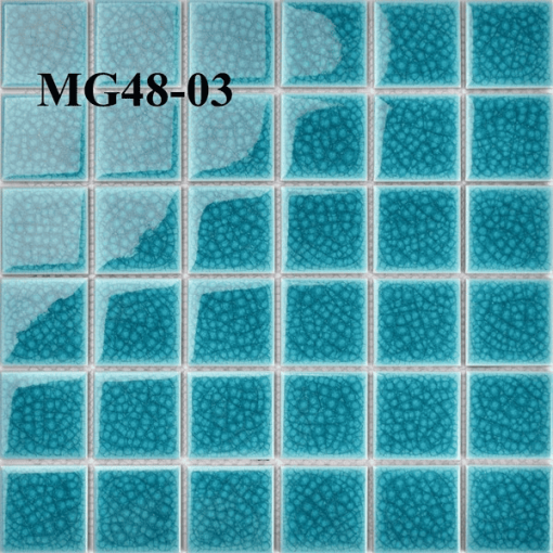 Gạch Mosaic Gốm Men Rạn MG48-03