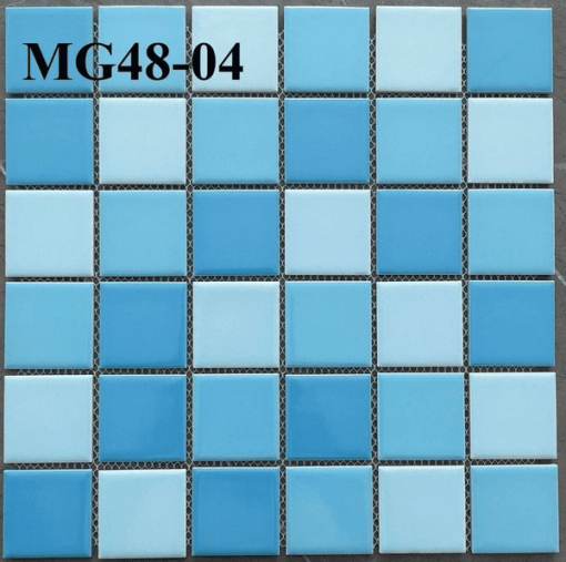 Gạch Mosaic Gốm Men Trơn MG48-04