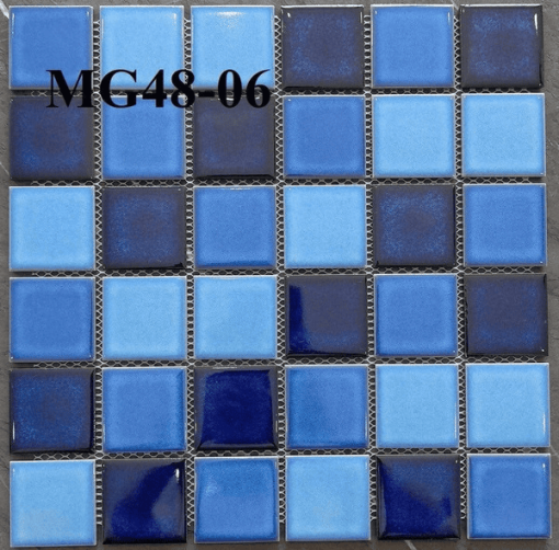 Gạch Mosaic Gốm Men Trơn MG48-06