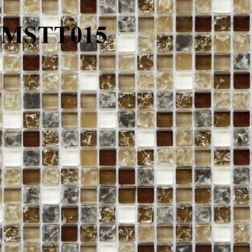 Gạch Mosaic Thủy Tinh Cao Cấp MSTT 015