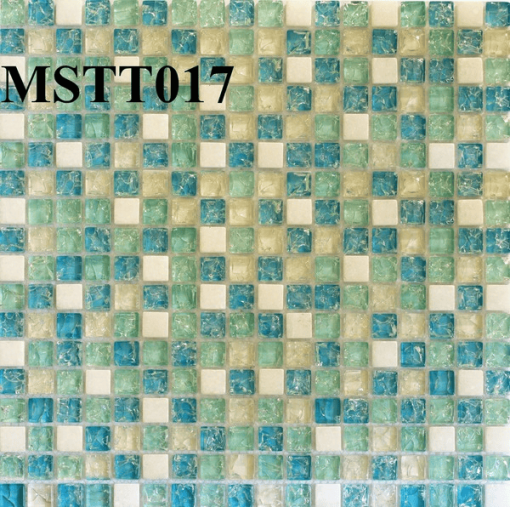 Gạch Mosaic Thủy Tinh Cao Cấp MSTT 017