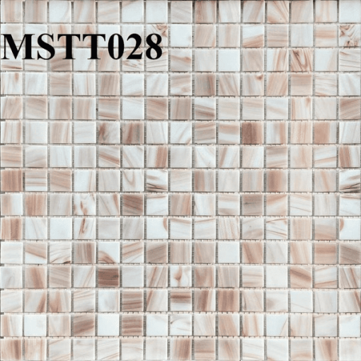 Gạch Mosaic Thủy Tinh Tráng Gương MSTT 028