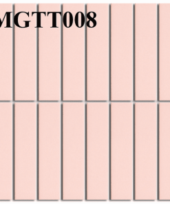 Gạch Thẻ Gốm Hồng Mờ MGTT008