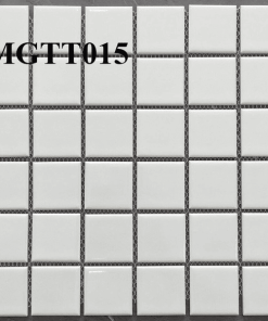 Gạch Mosaic Gốm Trắng Bóng MGTT015