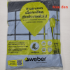 keo chà ron, chít mạch weber màu đen