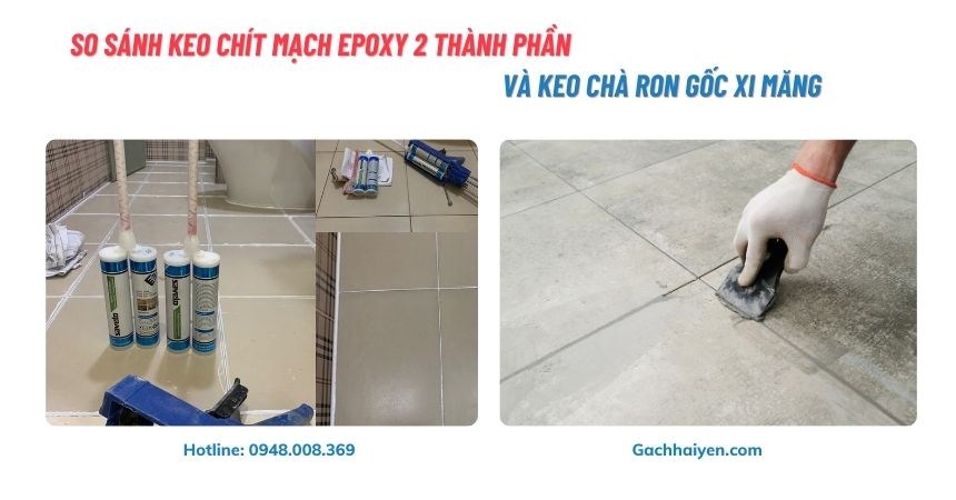 keo chít mạch epoxy 2 thành phần