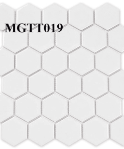Gạch Mosaic Gốm Sứ Lục Giác Men Bóng MGTT019