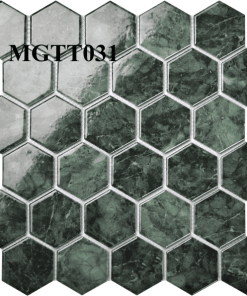 Gạch Mosaic Gốm Sứ Lục Giác Men Bóng MGTT031