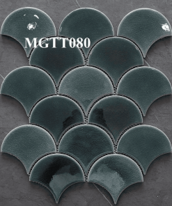 Gạch mosaic gốm vảy cá men rạn MGTT080