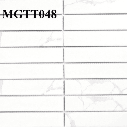 Gạch thẻ Gốm trắng bóng MGTT048