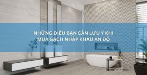 Những điều bạn cần lưu ý khi mua gạch nhập khẩu Ấn Độ