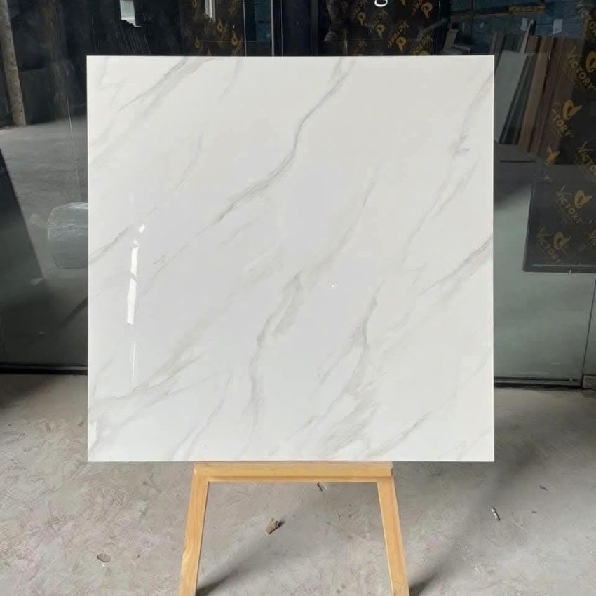 Gạch Ấn Độ 100x100 Diamond White - Hình 2