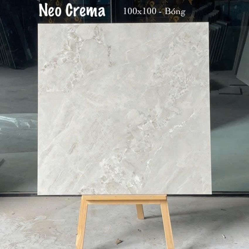 Không gian sử dụng Gạch Ấn Độ 100x100 Neo Crema