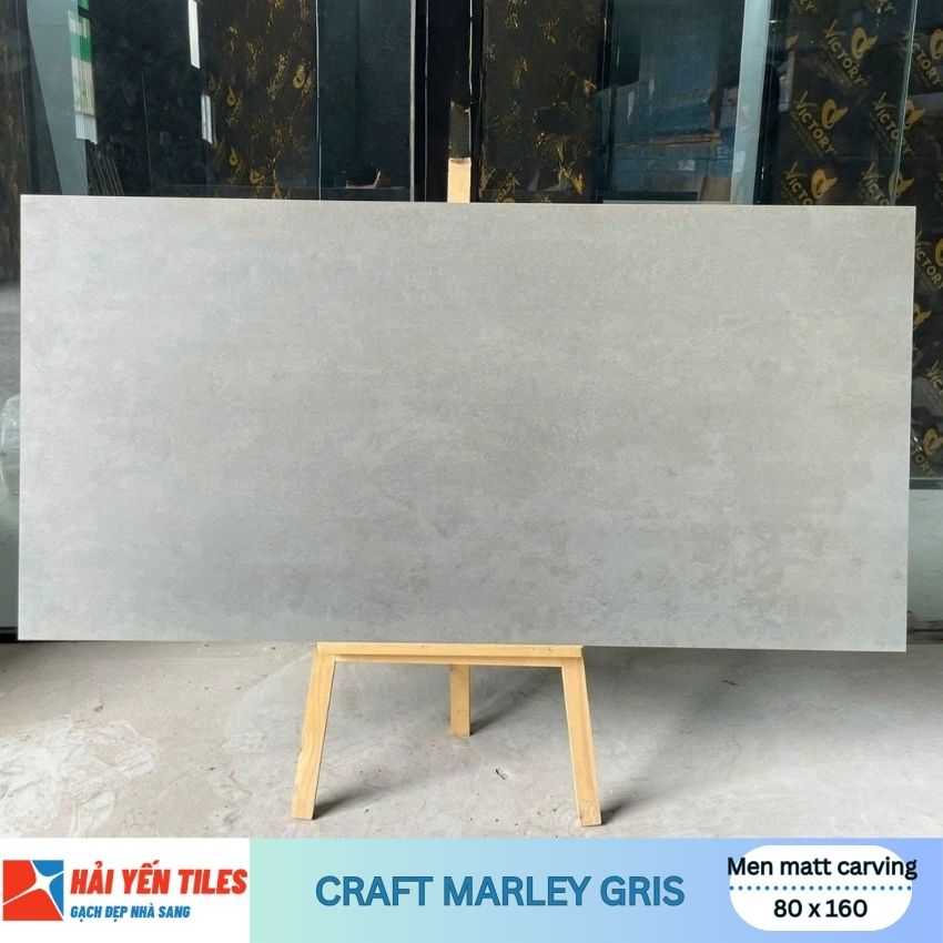 Gạch Ấn Độ 80x160 Craft Marley Gris