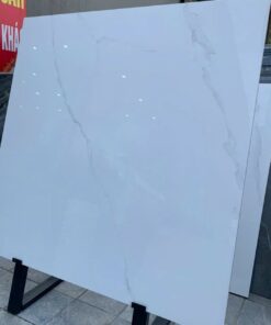 Gạch lát nền Vitto 100x100 mã 6262 men bóng vân đá trắng khói