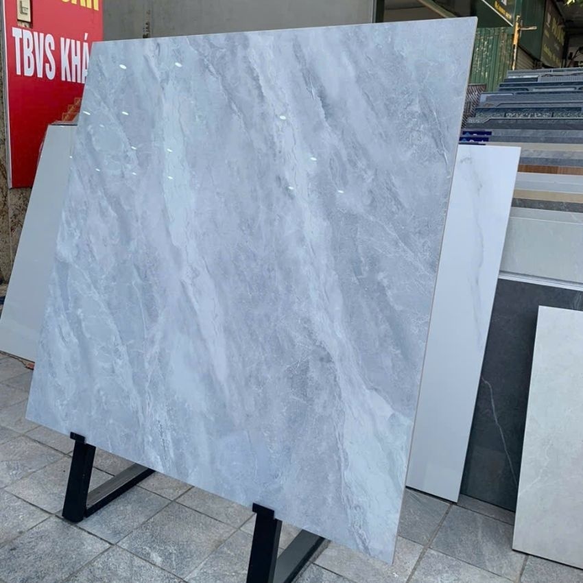Gạch Vitto 100x100 mã 6265 men bóng vân đá ghi xám Gạch Vitto 100x100 mã 6265 men bóng vân đá ghi xám