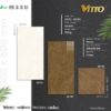 Bộ gạch ốp tường phòng tắm 30x60 vân đá Vitto 02187-02189-06444 men bóng