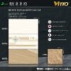 Bộ gạch ốp tường phòng tắm 30x60 vân đá kết hợp gạch điểm Vitto 02761-02762-02763-01086 men bóng