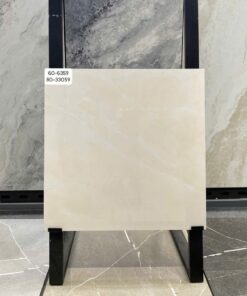 Gạch lát nền Vitto 60x60 80x80 vân đá kem vàng men bóng