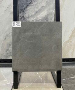 Gạch lát nền Vitto 60x60 80x80 vân đá xám đậm men bóng