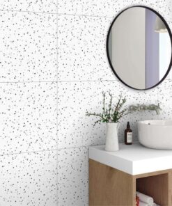 Gạch nhập khẩu Ấn Độ 60x120 siêu mỏng Terrazzo Lite White