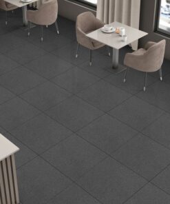 Gạch nhập khẩu Ấn Độ 60x60 đồng chất Graphite Black