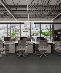 Gạch nhập khẩu Ấn Độ 60x60 đồng chất Graphite Black