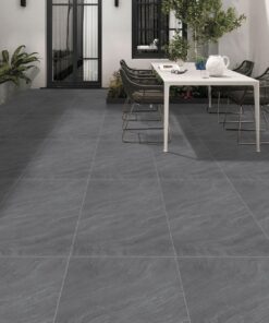 Gạch nhập khẩu Ấn Độ 60x60 đồng chất Marmi Slate Grey
