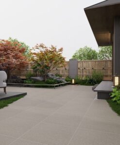 Gạch nhập khẩu Ấn Độ 60x60 đồng chất Mud Brown