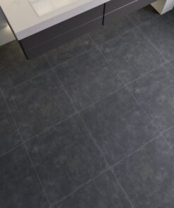 Gạch nhập khẩu Ấn Độ 60x60 đồng chất Raw Charcoal